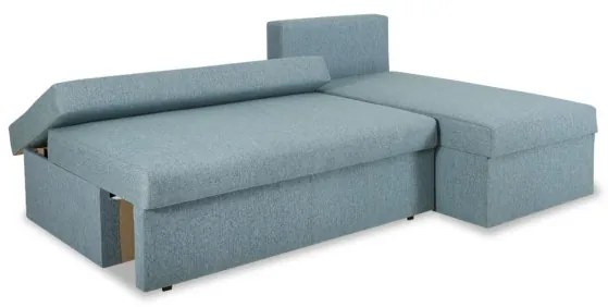 Coltar Extensibil Cu Lada Depozitare Modulo, Interschimbabil Stanga/Dreapta, Albastru
