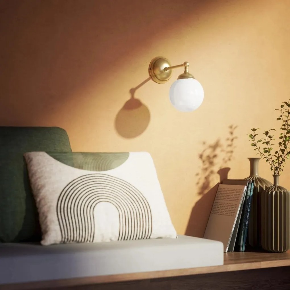 Aplica din alama stil modern Art Deco Incanto