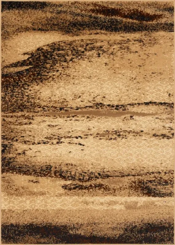 Covor Abstract Canis Beige Selectează mărime: 133 X 190