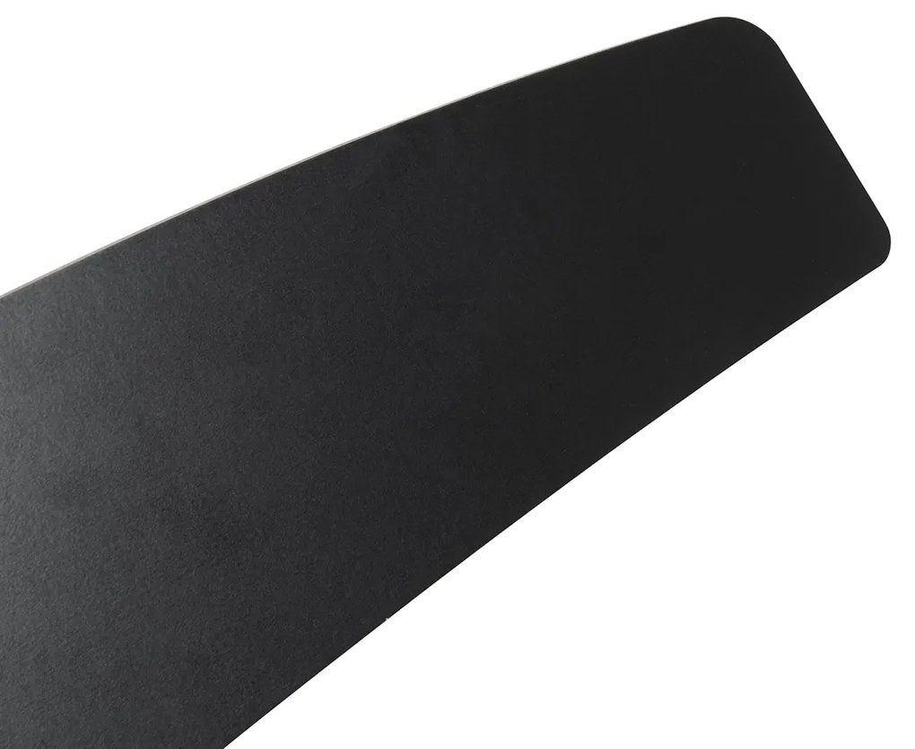 Ventilator inteligent de tavan negru cu imprimeu de lemn 132cm incl. LED Dimmable cu telecomandă - Cool