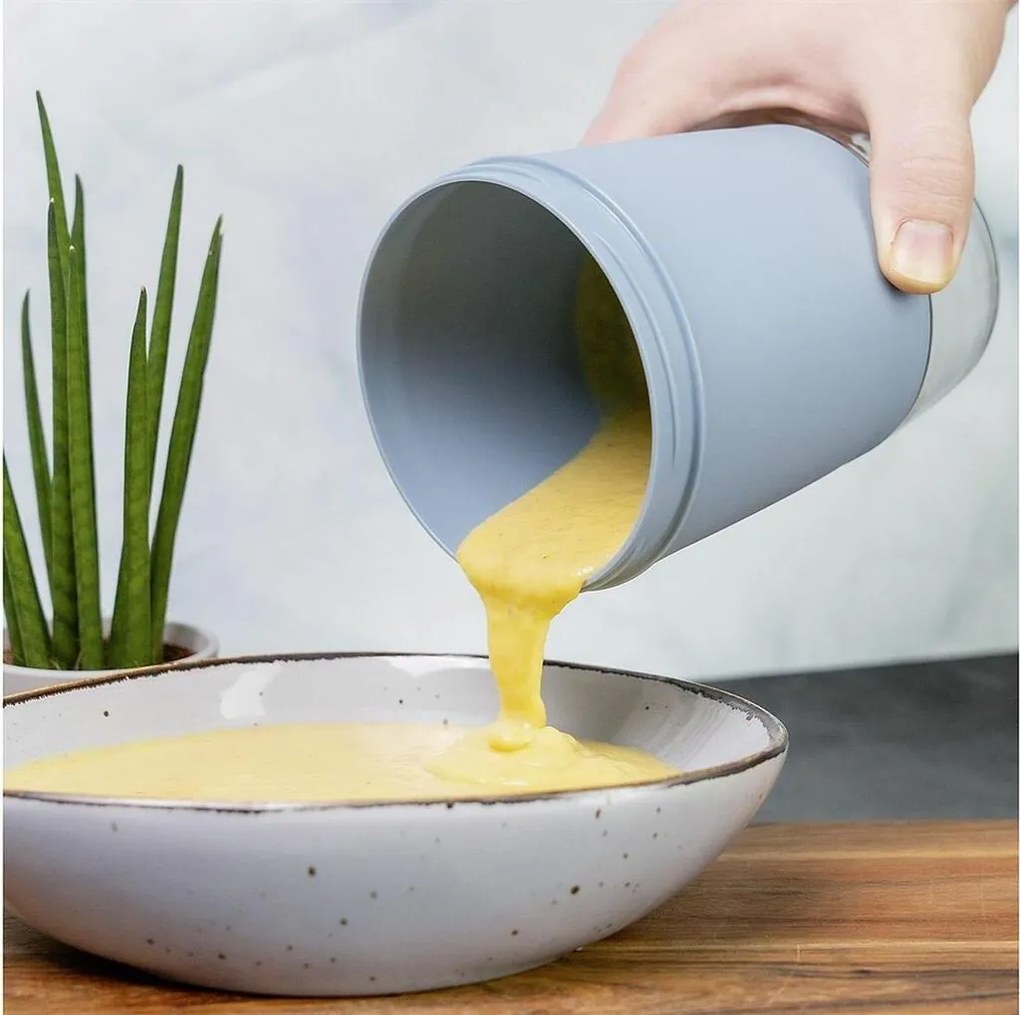 Cutie pentru gustări din două piese Westmark, 700ml, albastru, S