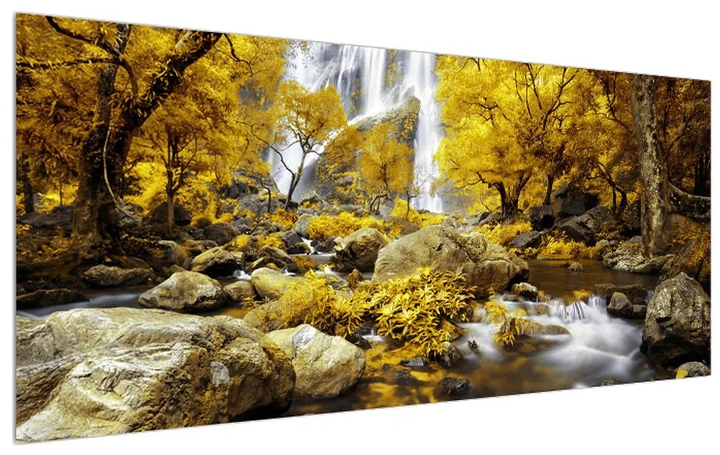 Tablou peisaj de toamnă (120x50 cm), în 40 de alte dimensiuni noi