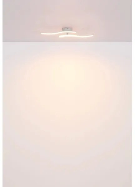 Lustră LED aplicată Globo 67178W TYLER LED/12W/230V