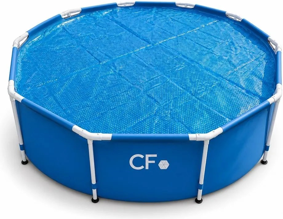 Prelată solară Planet Pool pentru piscine cu diametrul suprafeței apei de 4,6 m