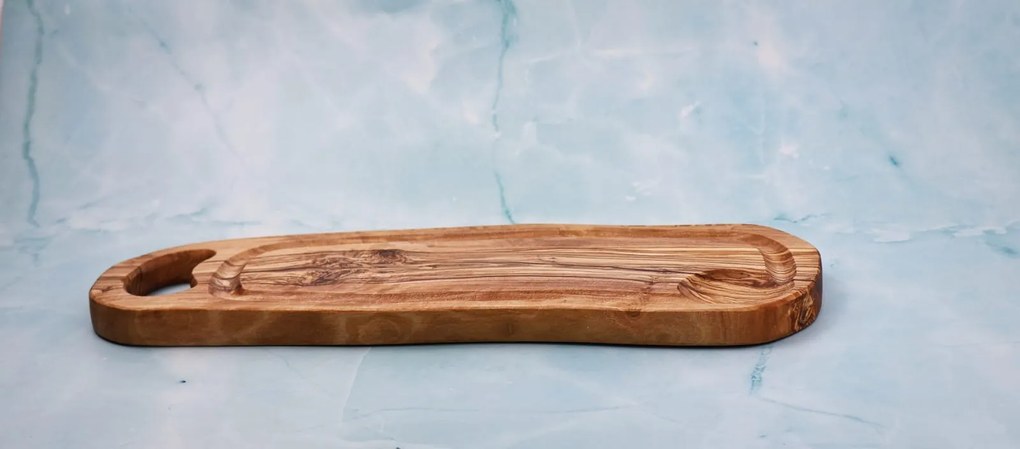 Tocător Toscana BBQ din lemn de măslin 35 cm