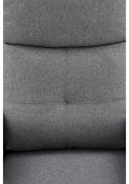 Fotoliu reglabil FELIPE, gri