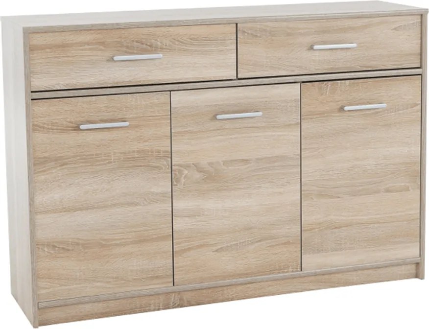 comoda 3D2S, stejar sonoma, TEYO