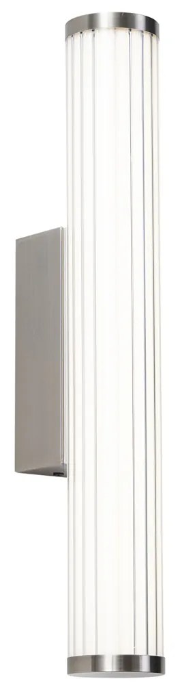 Lampă de perete retro Gunmetal 40cm incl. LED IP44 - Coco