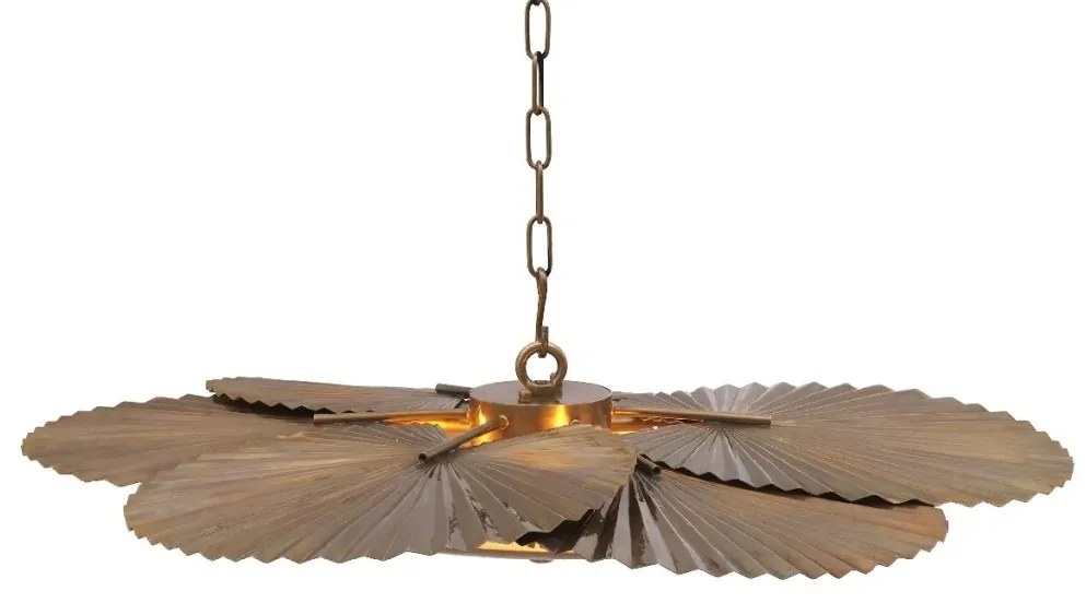 Lustra suspendata design LUX din alama Oriental