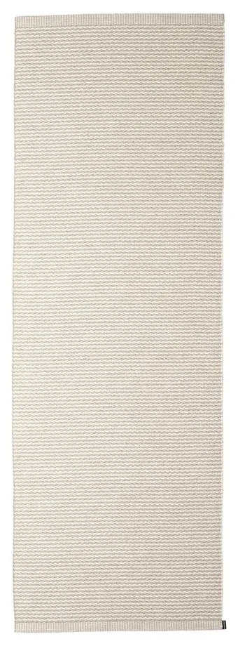 Covor tip traversă pentru interior și exterior crem 70x200 cm Mono Linen Vanilla – Pappelina