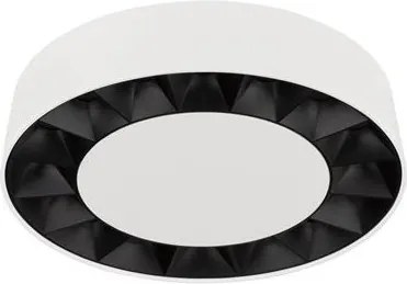 Plafoniera LED exterior moderna IP65 CONVEX alb D-17,6cm