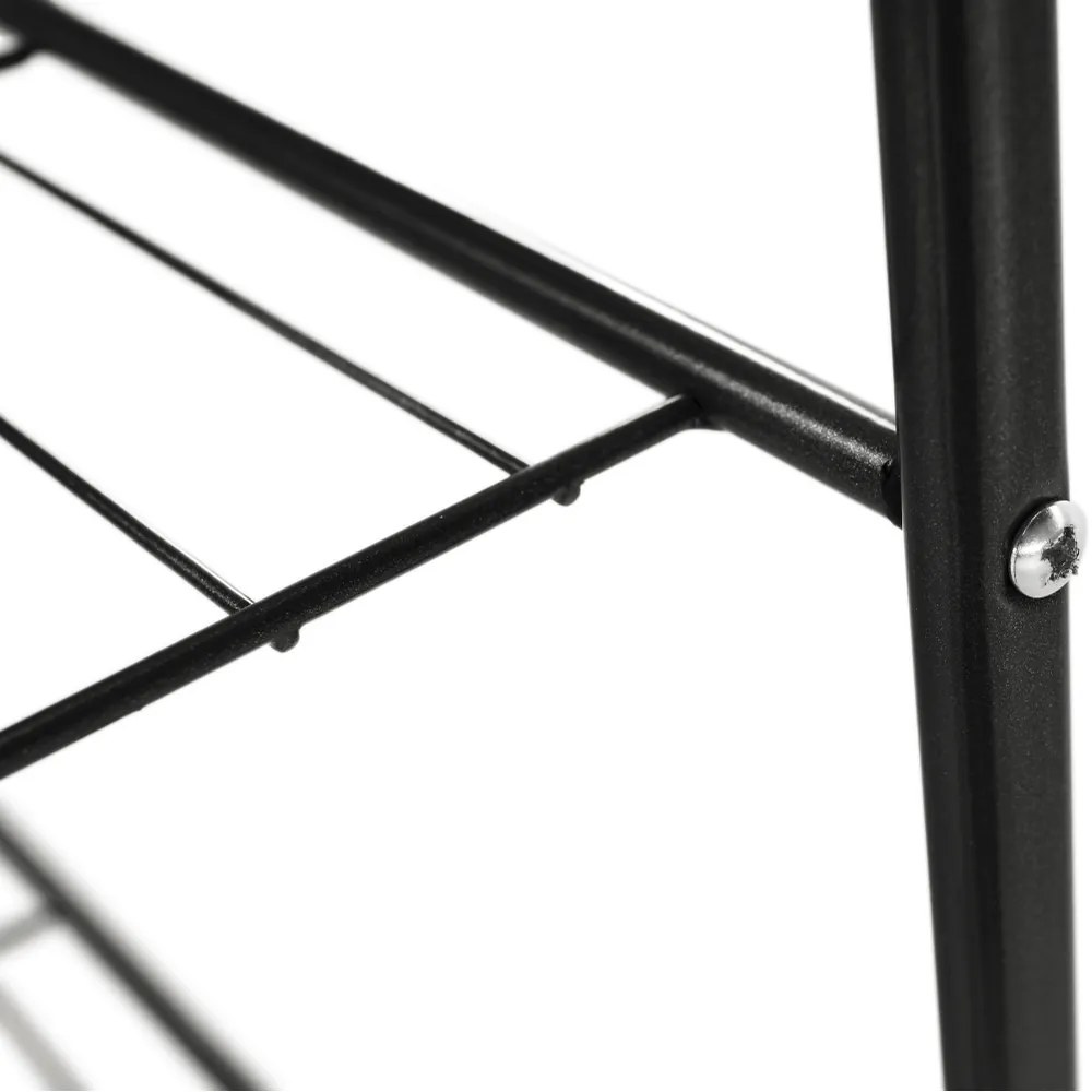 Raft metalic Veruma,  gri închis