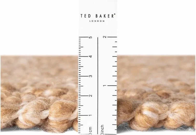 Covor bej țesut manual din material bouclé 160x230 cm Notting Hill Portobello – Ted Baker