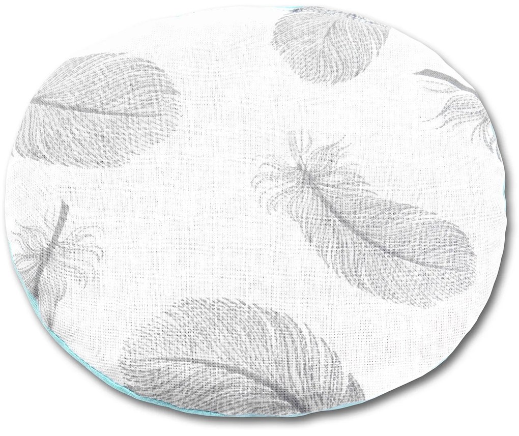 Perna anticolici cu samburi cirese, Kidizi Mint Feathers, 19 cm