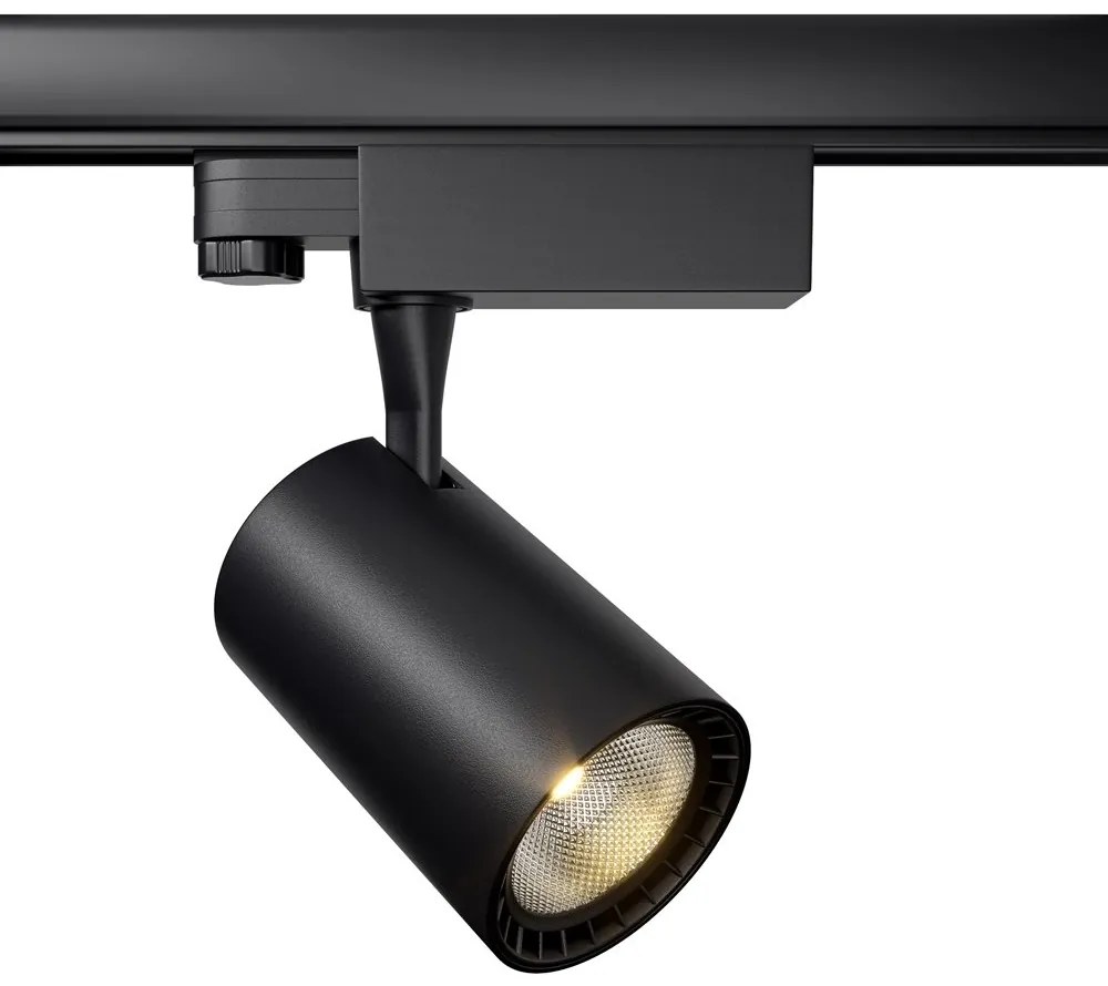 Spot LED, accesoriu pentru sinele trifazate Trinity/ Vuoro negru 10W 4000K