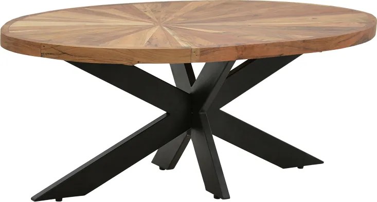 Masuta Cafea Freddy Lemn De Acacia Finisaj Natur Di. 120x60x45 Cm