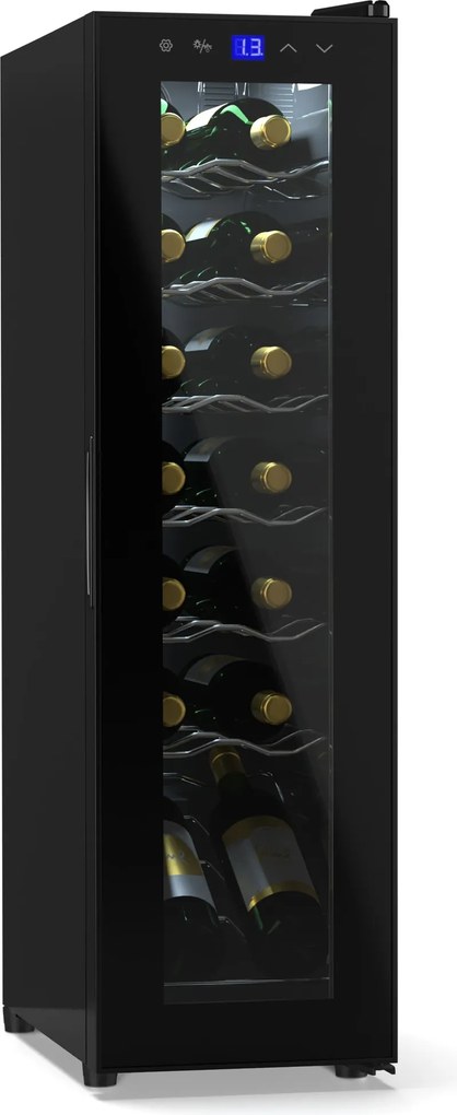 Klarstein Shiraz 14 Slim Uno frigider de vinuri 14 sticle 5 - 18 °C Touch-Control