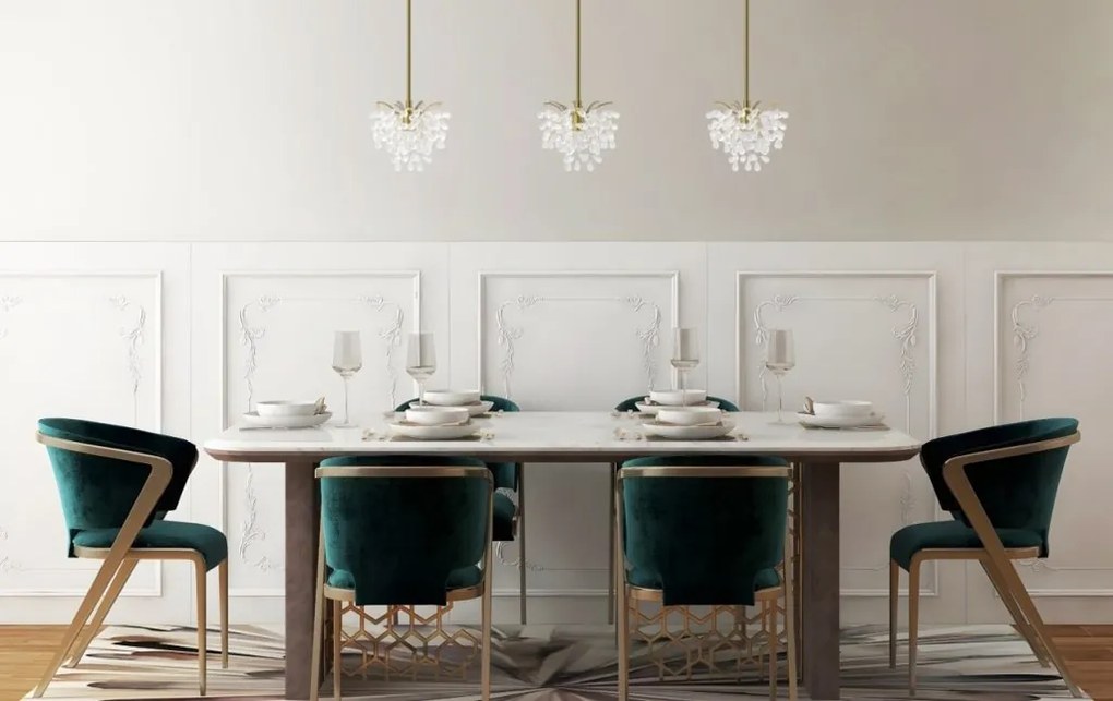 Pendul modern cristal Bohemia design LUX GRAPES