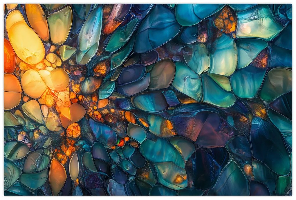 Tablou - Mozaic de sticlă (90x60 cm)