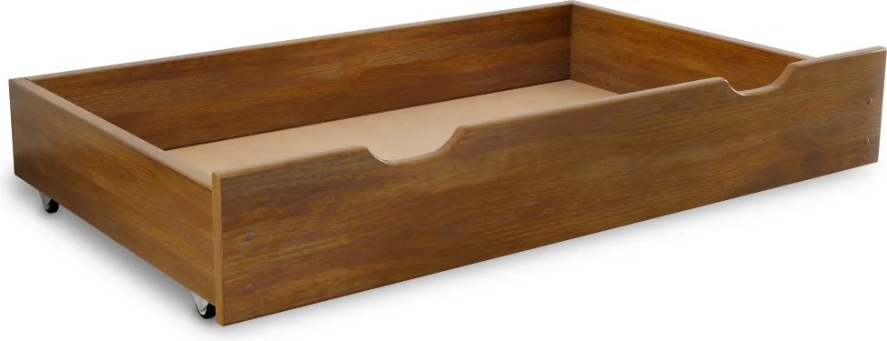 Cutie de depozitare sub pat 150 cm, stejar