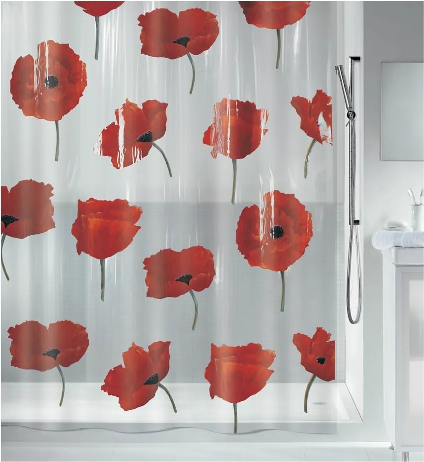 Perdea de duș 180x200 cm Poppy – Spirella
