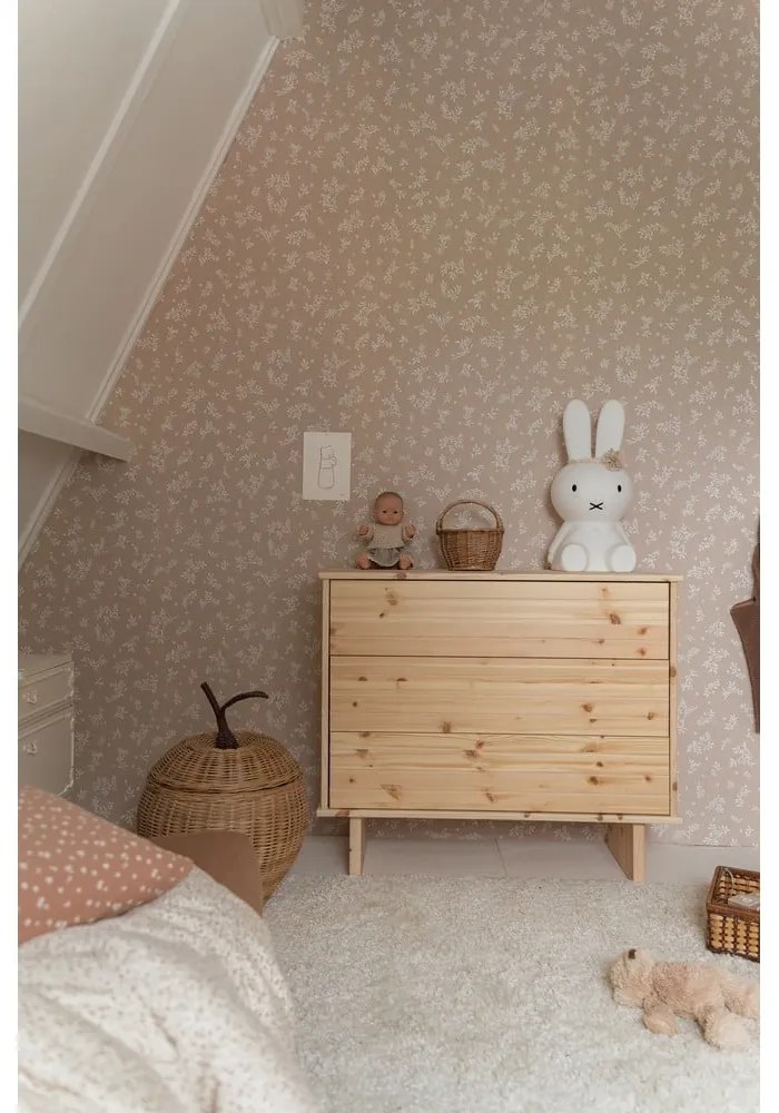 Comodă din lemn de pin natural Karup Design Kommo