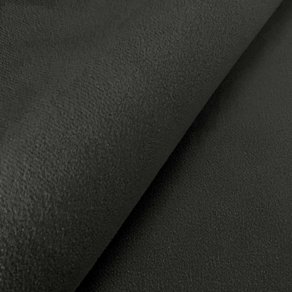 Canapea colt extensibila SORELA negru, cu colt bilateral + 2 perne CADOU