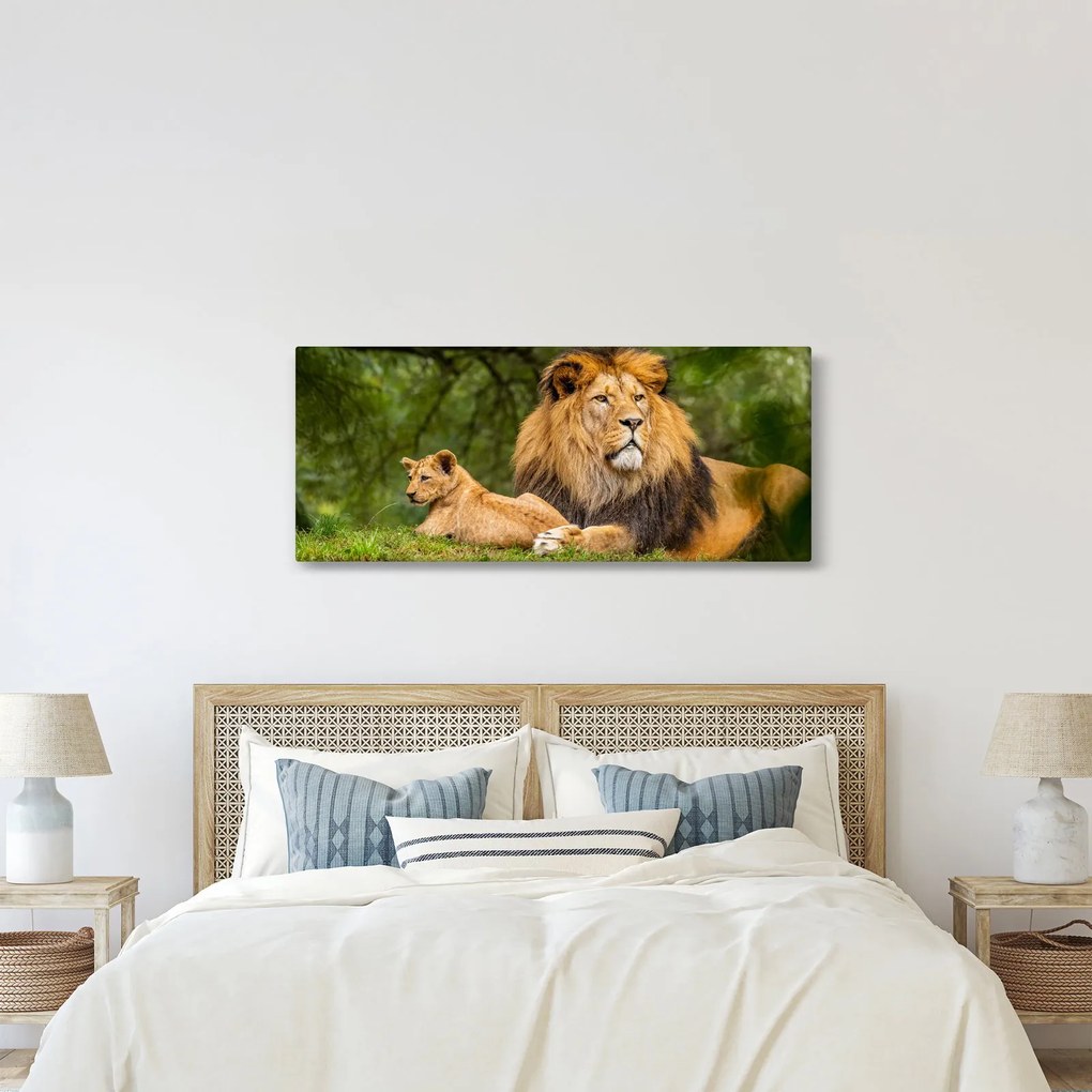Tablou cu lei (120x50 cm)
