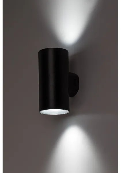 Aplică LED de exterior Rabalux 77155 URFA LED/18W/230V IP65 negru