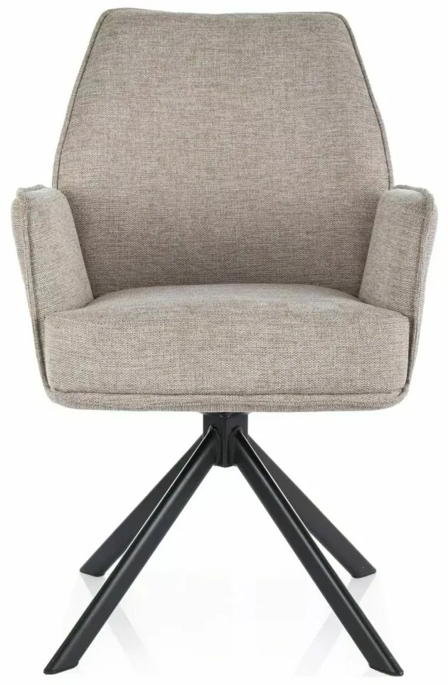 Scaun Hugo bej/negru Brego31