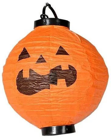 Felinar de Halloween cu lumini LED, diametru 20 cm