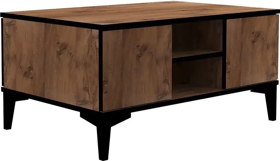 Masa cafea  Cinderella culoare nuc 90 cm