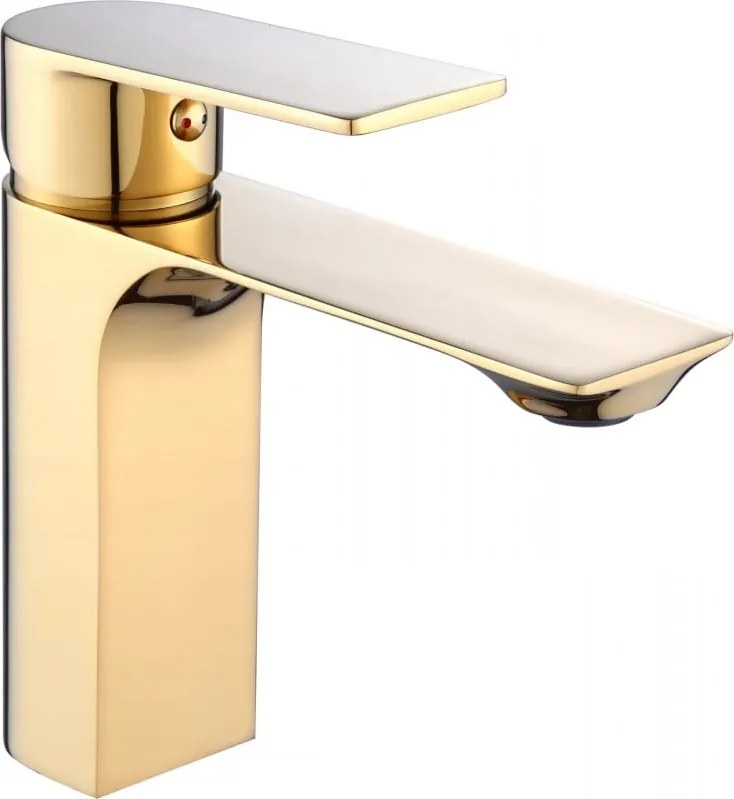 Mexen Alexa baterie pentru chiuvetă, auriu - 71200-50