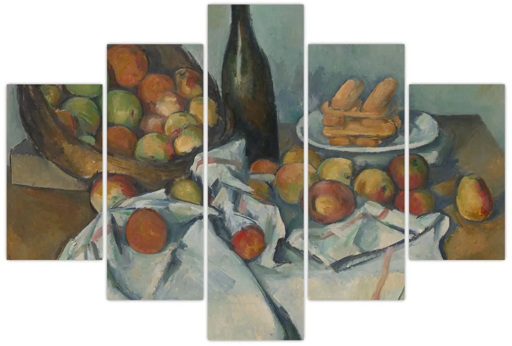 Tablou - Paul Cezanne, The Basket of Apples, reproducere (150x105 cm)