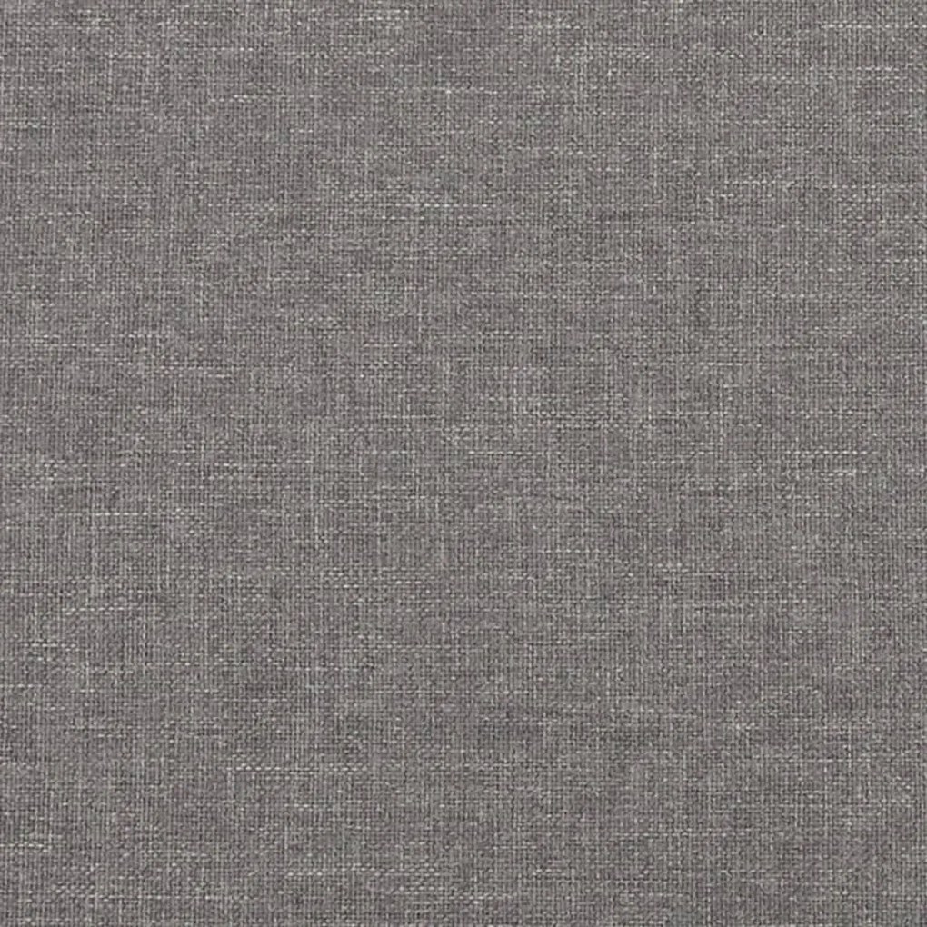 Canapea cu 2 locuri, gri deschis, 120 cm, material textil Gri deschis, 152 x 77 x 80 cm