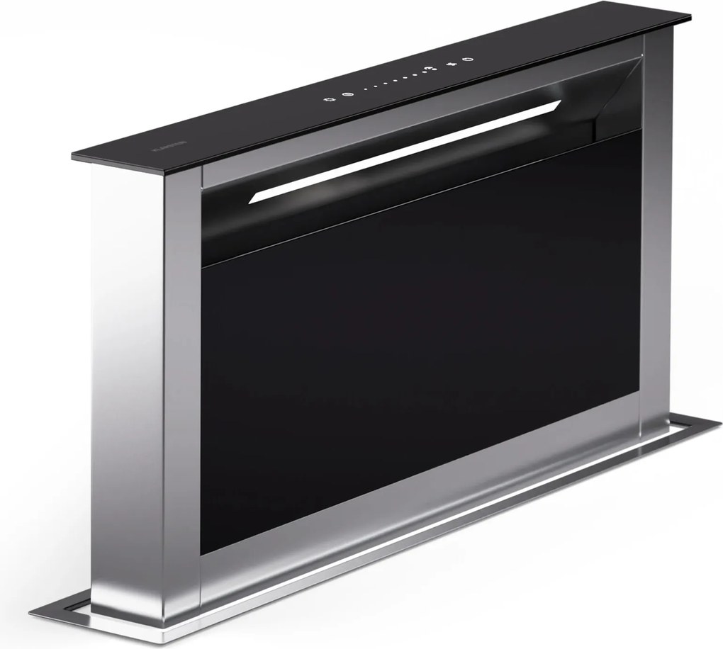 Klarstein Royal Flush Eco Slim 60, hotă, 60 cm, 650 m³/h, EEK A