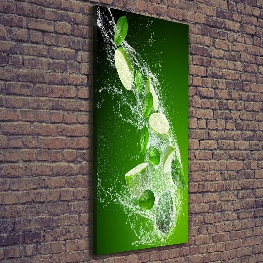 Tablou canvas Lămâi verzi