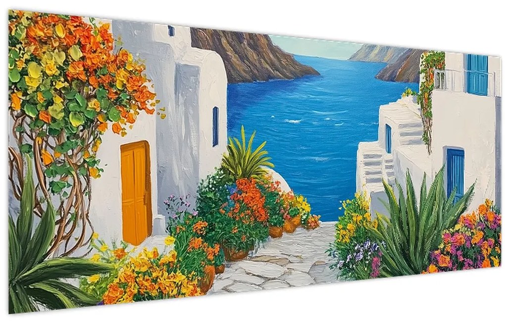 Tablou - Alee grecească (120x50 cm)