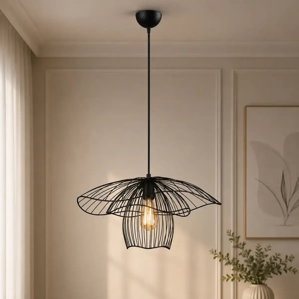 Lustra  negru homs ro11205