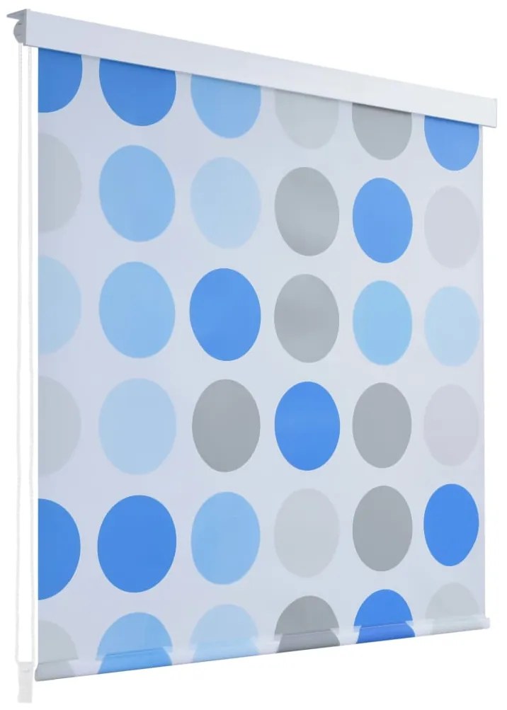 Roleta perdea de dus 80x240 cm Model cercuri
