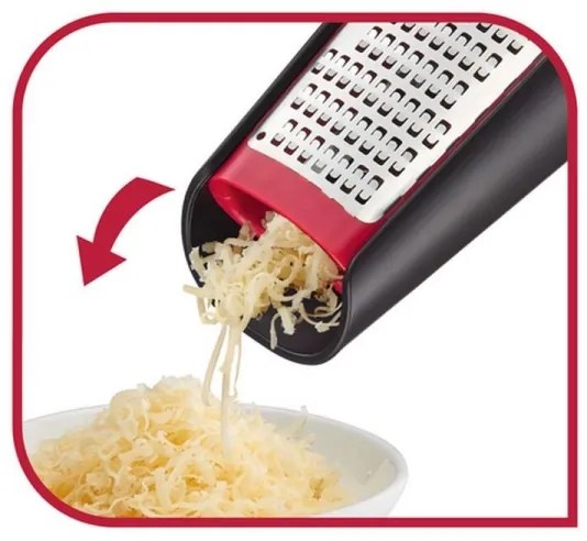 Răzătoare cu două fețe Tefal INGENIO oțel inoxidabil/negru