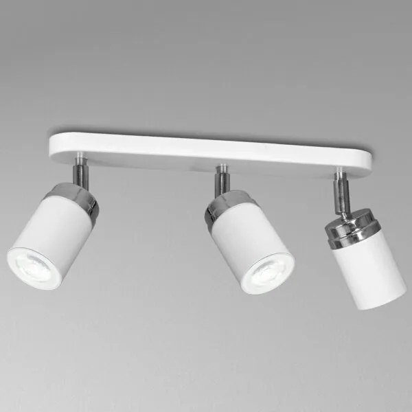 Spot RENO 3xGU10/60W/230V alb/crom