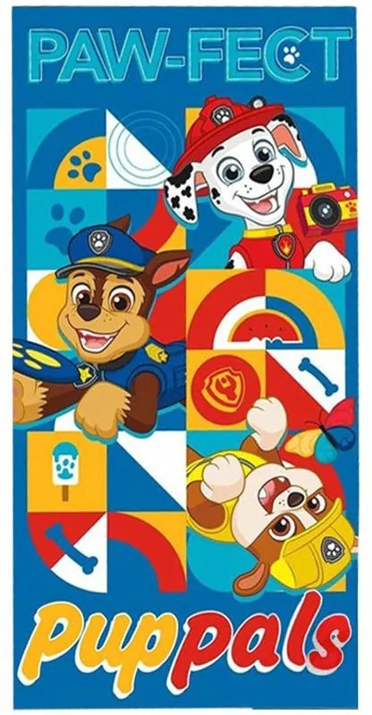 Patrula Cățelușilor Paw-fect prosop de baie, prosop de plajă 70x140cm