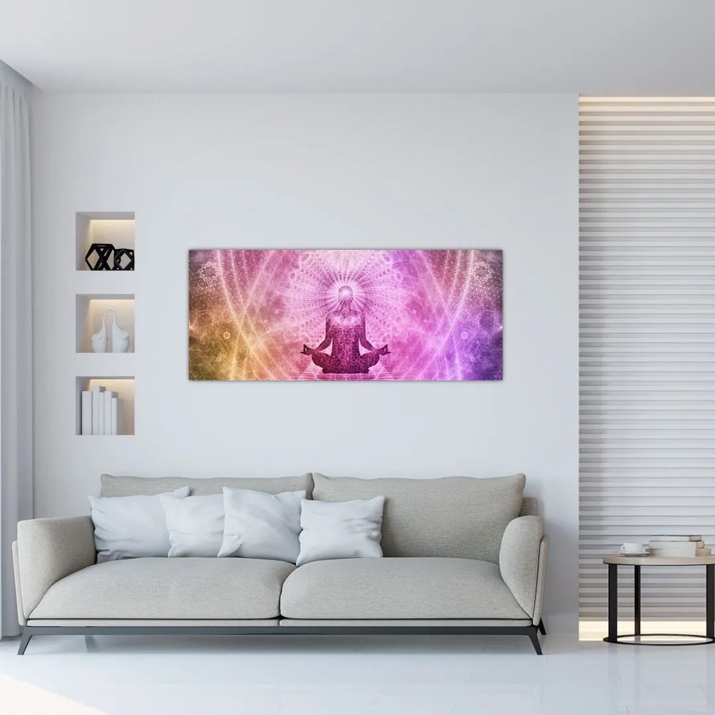 Tablou meditație (120x50 cm)