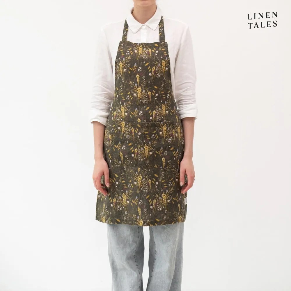 Șorț din in Woodland – Linen Tales