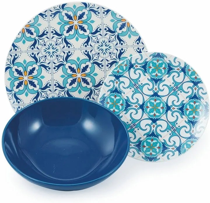 Set veselă din porțelan Villa d'Este Porto, 18 piese