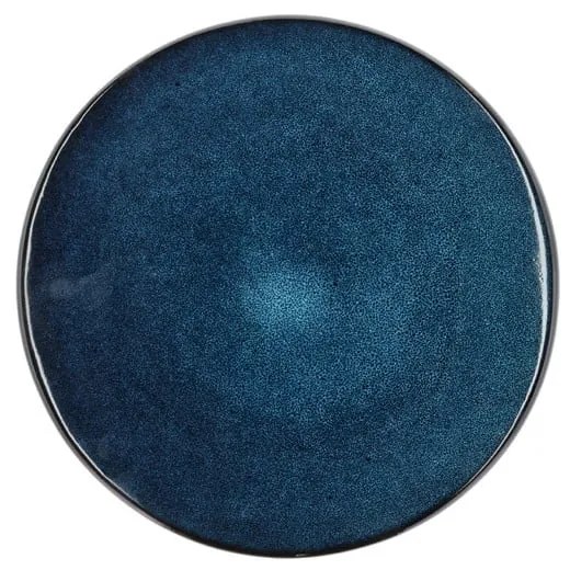 Platou pentru prăjituri din ceramică Gastro Dark Blue – Bitz