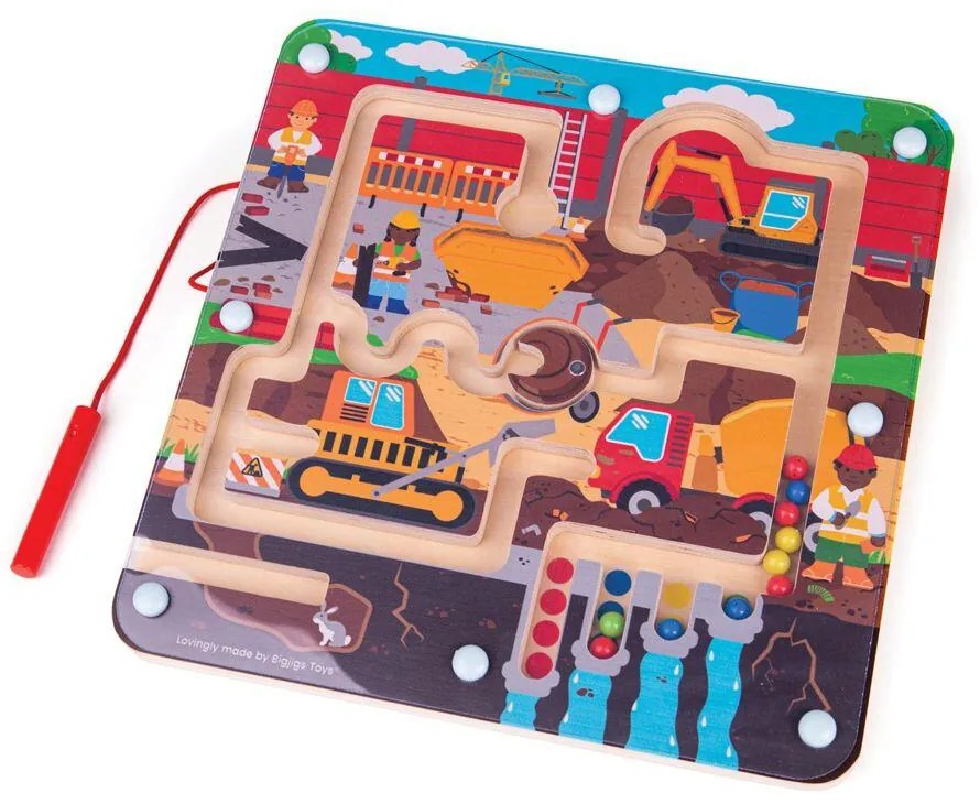 PUZZLE LABIRINT - PE SANTIER - BIGJIGS TOYS (34009)