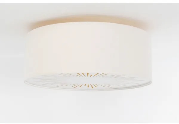 Plafonieră RAYS 2xE27/60W/230V d. 60 cm crem