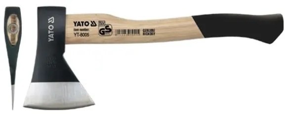 Topor 1400 g cu mâner de nuc